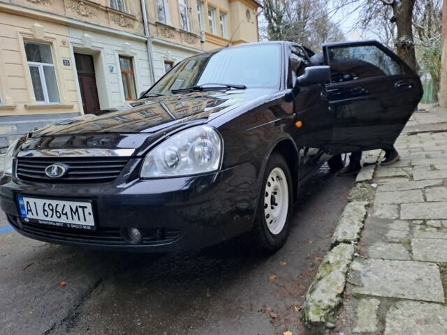 Черный ВАЗ 2170 Priora, объемом двигателя 1.6 л и пробегом 60 тыс. км за 4500 $, фото 1 на Automoto.ua