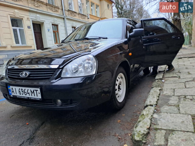 Черный ВАЗ 2170 Priora, объемом двигателя 1.6 л и пробегом 60 тыс. км за 4300 $, фото 1 на Automoto.ua