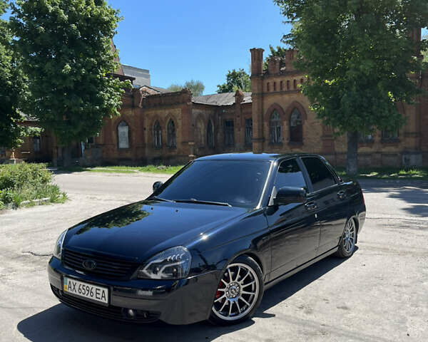 Чорний ВАЗ 2170 Priora, об'ємом двигуна 1.6 л та пробігом 125 тис. км за 5000 $, фото 1 на Automoto.ua