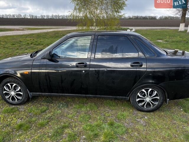 Черный ВАЗ 2170 Priora, объемом двигателя 1.6 л и пробегом 121 тыс. км за 2200 $, фото 1 на Automoto.ua