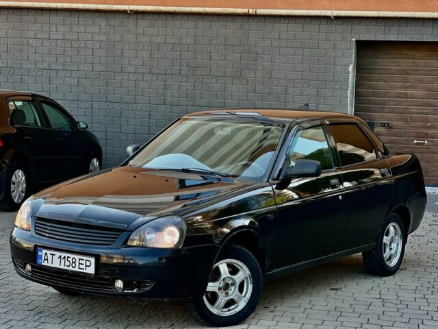 Чорний ВАЗ 2170 Priora, об'ємом двигуна 1.6 л та пробігом 156 тис. км за 1650 $, фото 1 на Automoto.ua
