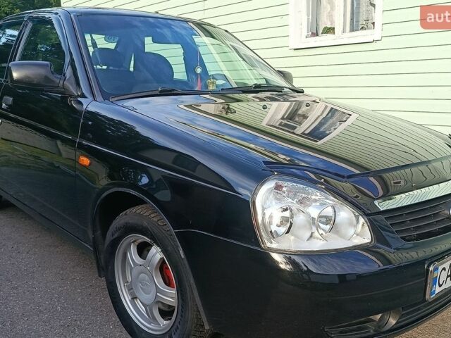 Черный ВАЗ 2170 Priora, объемом двигателя 1.6 л и пробегом 48 тыс. км за 3950 $, фото 1 на Automoto.ua