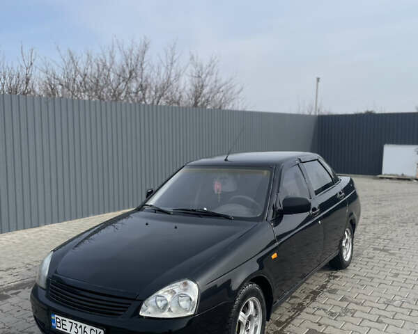 Черный ВАЗ 2170 Priora, объемом двигателя 1.6 л и пробегом 200 тыс. км за 2800 $, фото 1 на Automoto.ua