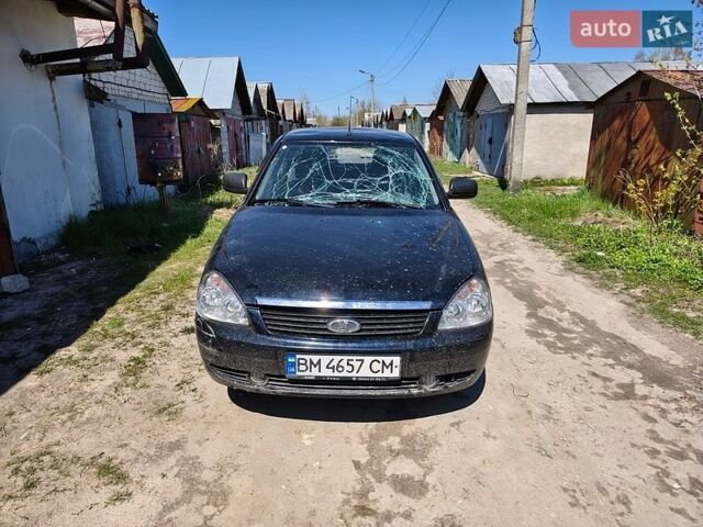 Черный ВАЗ 2170 Priora, объемом двигателя 1.6 л и пробегом 121 тыс. км за 1500 $, фото 1 на Automoto.ua