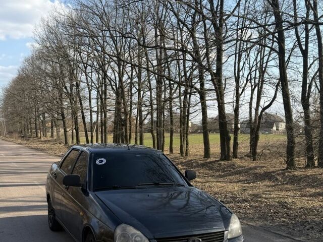 Черный ВАЗ 2170 Priora, объемом двигателя 1.6 л и пробегом 220 тыс. км за 1700 $, фото 1 на Automoto.ua