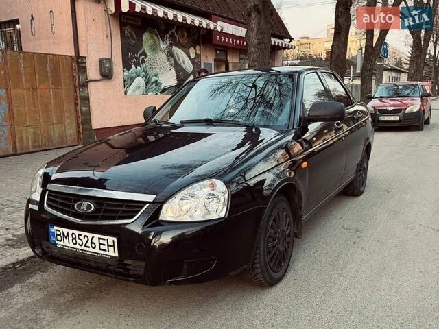 Черный ВАЗ 2170 Priora, объемом двигателя 1.6 л и пробегом 95 тыс. км за 3999 $, фото 1 на Automoto.ua