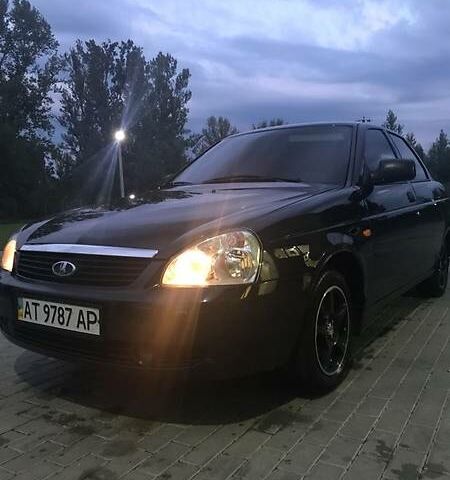 Чорний ВАЗ 2170 Priora, об'ємом двигуна 1.6 л та пробігом 89 тис. км за 5000 $, фото 1 на Automoto.ua