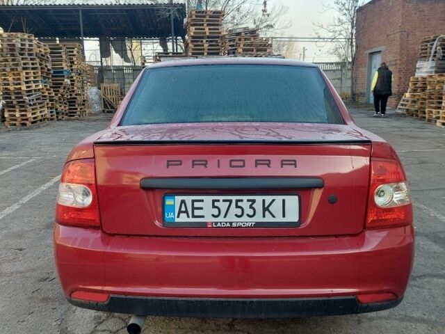 Червоний ВАЗ 2170 Priora, об'ємом двигуна 1.6 л та пробігом 342 тис. км за 1400 $, фото 1 на Automoto.ua