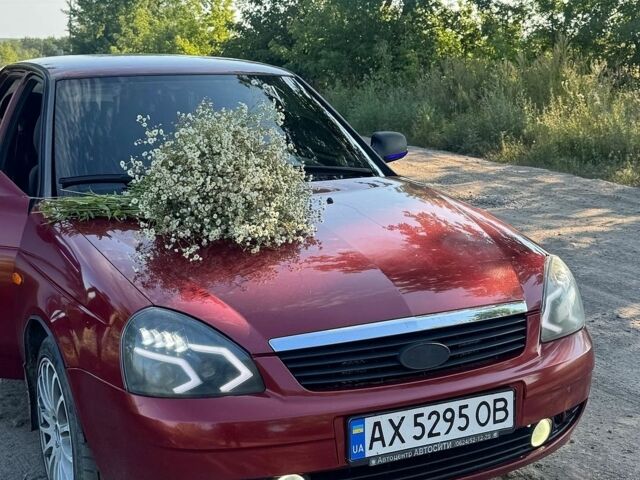 Червоний ВАЗ 2170 Priora, об'ємом двигуна 1.6 л та пробігом 105 тис. км за 2800 $, фото 1 на Automoto.ua