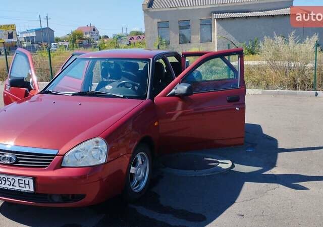 Червоний ВАЗ 2170 Priora, об'ємом двигуна 1.6 л та пробігом 64 тис. км за 4000 $, фото 1 на Automoto.ua