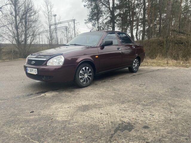 Червоний ВАЗ 2170 Priora, об'ємом двигуна 1.6 л та пробігом 193 тис. км за 2500 $, фото 1 на Automoto.ua