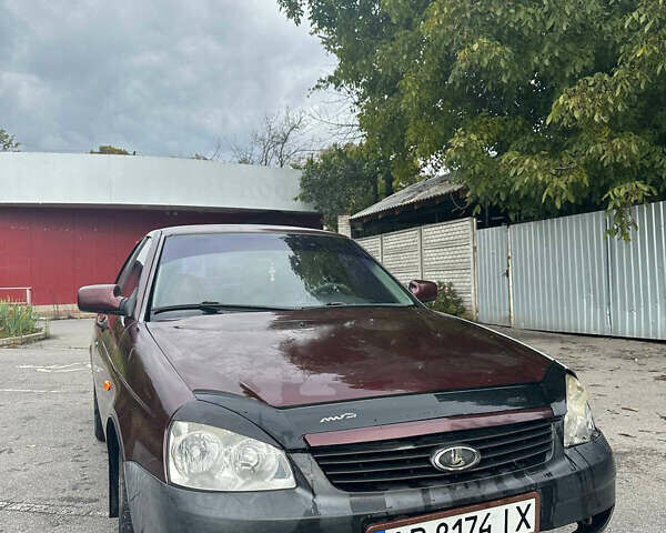 Червоний ВАЗ 2170 Priora, об'ємом двигуна 1.6 л та пробігом 230 тис. км за 1600 $, фото 1 на Automoto.ua