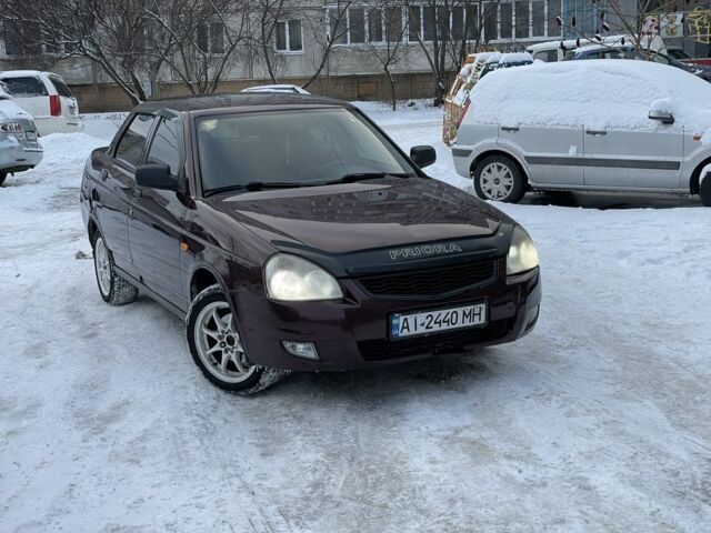 Червоний ВАЗ 2170 Priora, об'ємом двигуна 1.6 л та пробігом 260 тис. км за 1950 $, фото 1 на Automoto.ua