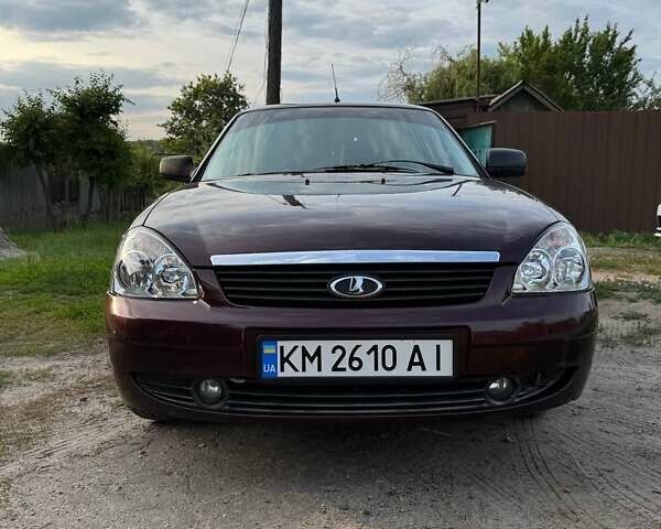 Червоний ВАЗ 2170 Priora, об'ємом двигуна 1.6 л та пробігом 250 тис. км за 3200 $, фото 1 на Automoto.ua