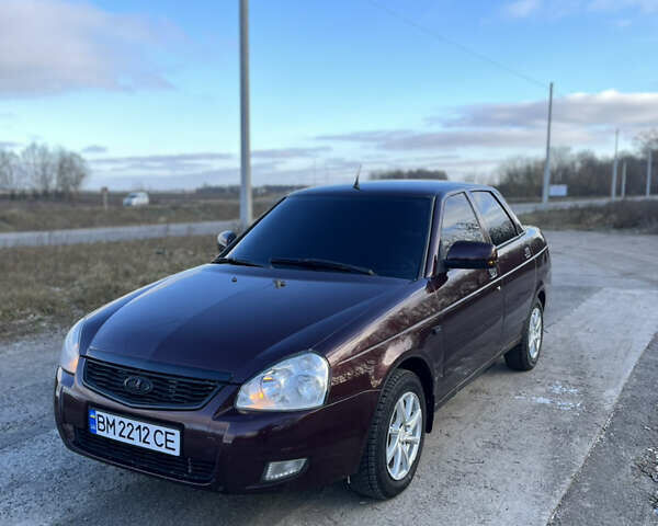 Красный ВАЗ 2170 Priora, объемом двигателя 1.6 л и пробегом 92 тыс. км за 4500 $, фото 1 на Automoto.ua
