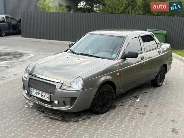 Сірий ВАЗ 2170 Priora, об'ємом двигуна 1.6 л та пробігом 230 тис. км за 1550 $, фото 1 на Automoto.ua