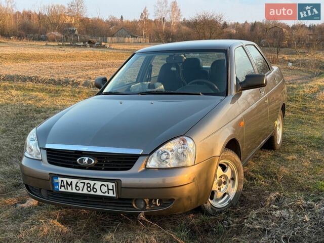 Сірий ВАЗ 2170 Priora, об'ємом двигуна 1.6 л та пробігом 78 тис. км за 3300 $, фото 1 на Automoto.ua