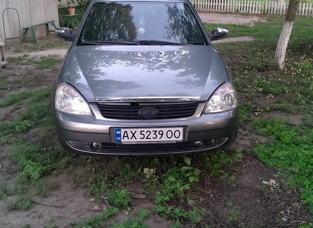 Сірий ВАЗ 2170 Priora, об'ємом двигуна 1.6 л та пробігом 123 тис. км за 2500 $, фото 1 на Automoto.ua