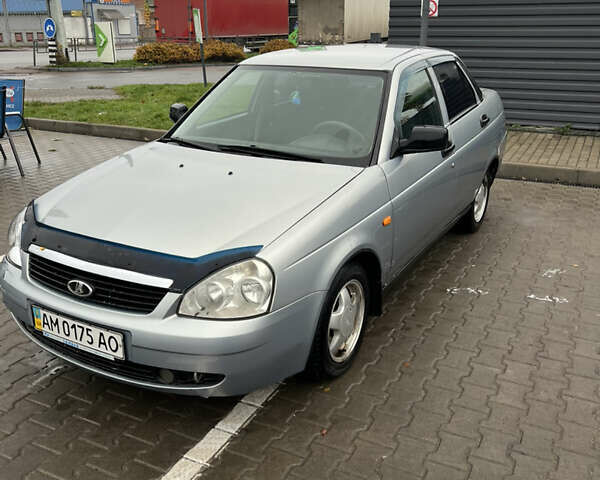 Серый ВАЗ 2170 Priora, объемом двигателя 1.6 л и пробегом 192 тыс. км за 1500 $, фото 1 на Automoto.ua