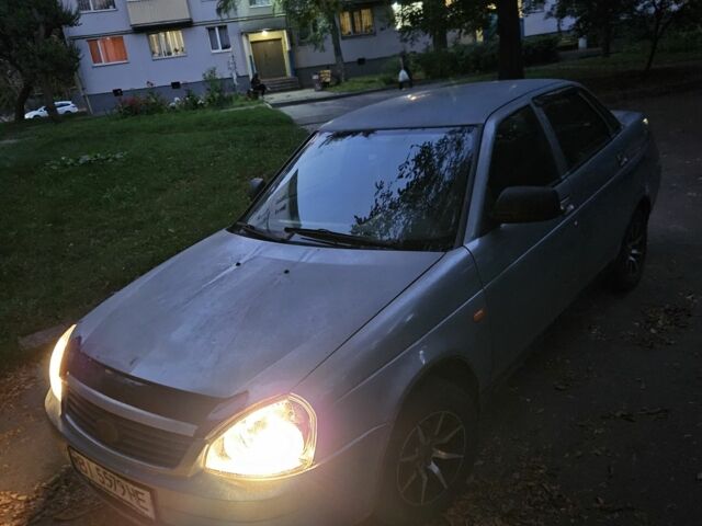 Серый ВАЗ 2170 Priora, объемом двигателя 1.6 л и пробегом 260 тыс. км за 1900 $, фото 1 на Automoto.ua