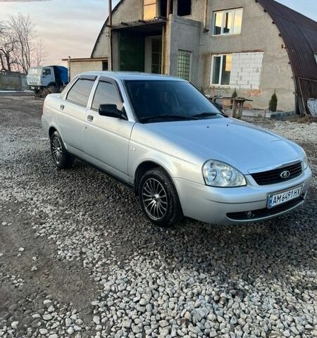 Серый ВАЗ 2170 Priora, объемом двигателя 1.6 л и пробегом 164 тыс. км за 2600 $, фото 1 на Automoto.ua