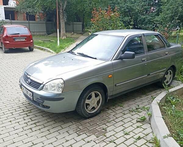 Серый ВАЗ 2170 Priora, объемом двигателя 1.6 л и пробегом 150 тыс. км за 1900 $, фото 1 на Automoto.ua