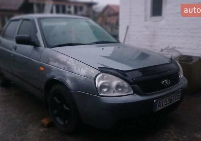 Сірий ВАЗ 2170 Priora, об'ємом двигуна 1.6 л та пробігом 100 тис. км за 1500 $, фото 1 на Automoto.ua