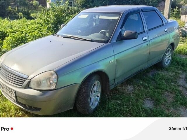 Сірий ВАЗ 2170 Priora, об'ємом двигуна 1.6 л та пробігом 200 тис. км за 1600 $, фото 1 на Automoto.ua