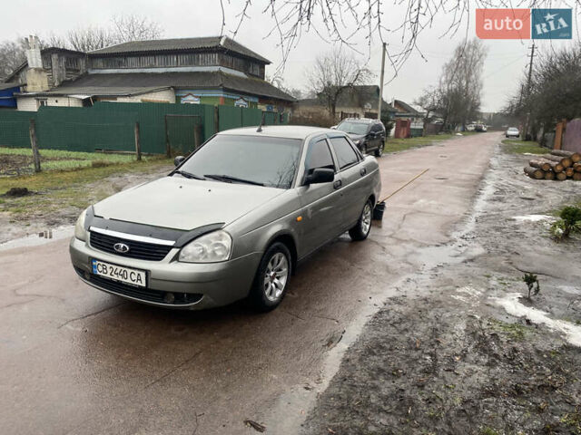 Серый ВАЗ 2170 Priora, объемом двигателя 1.6 л и пробегом 240 тыс. км за 2300 $, фото 1 на Automoto.ua