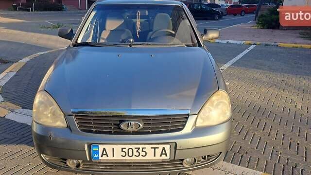 Сірий ВАЗ 2170 Priora, об'ємом двигуна 1.6 л та пробігом 350 тис. км за 1700 $, фото 1 на Automoto.ua