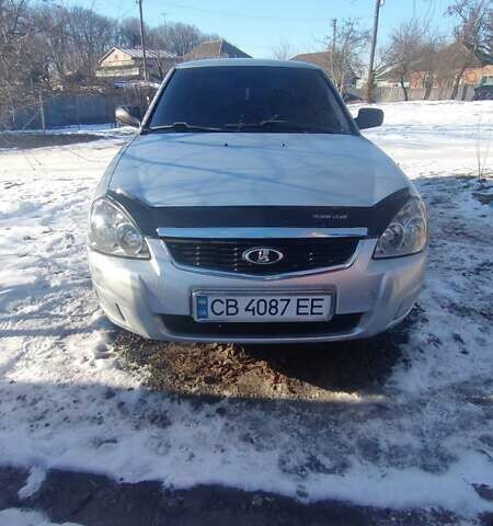 Серый ВАЗ 2170 Priora, объемом двигателя 1.6 л и пробегом 202 тыс. км за 3000 $, фото 1 на Automoto.ua