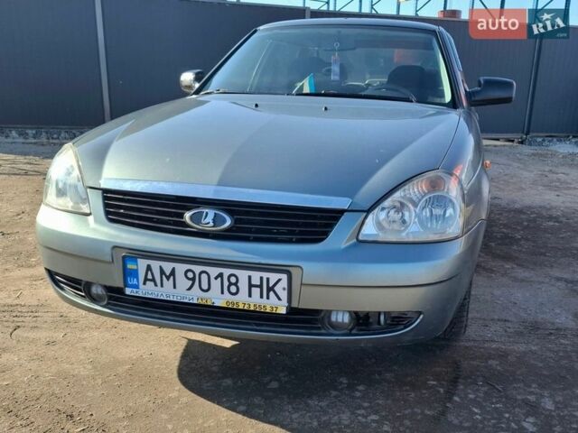 Сірий ВАЗ 2170 Priora, об'ємом двигуна 1.6 л та пробігом 200 тис. км за 2800 $, фото 1 на Automoto.ua