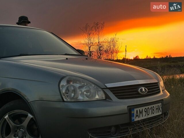 Сірий ВАЗ 2170 Priora, об'ємом двигуна 1.6 л та пробігом 207 тис. км за 3500 $, фото 1 на Automoto.ua