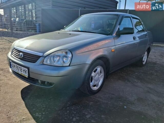 Серый ВАЗ 2170 Priora, объемом двигателя 1.6 л и пробегом 200 тыс. км за 2700 $, фото 1 на Automoto.ua