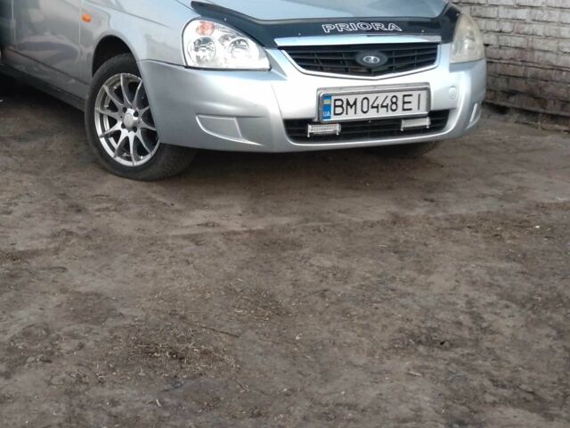 Серый ВАЗ 2170 Priora, объемом двигателя 1.6 л и пробегом 236 тыс. км за 2800 $, фото 1 на Automoto.ua