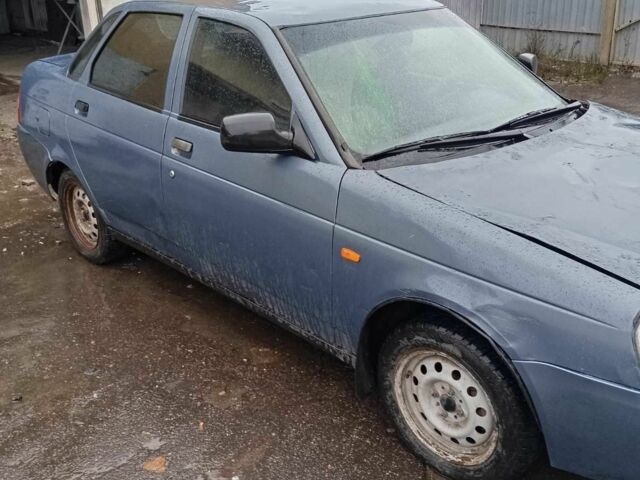 Синий ВАЗ 2170 Priora, объемом двигателя 1.6 л и пробегом 177 тыс. км за 1045 $, фото 1 на Automoto.ua