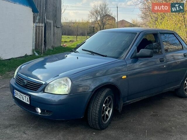 Синий ВАЗ 2170 Priora, объемом двигателя 1.6 л и пробегом 236 тыс. км за 2350 $, фото 1 на Automoto.ua