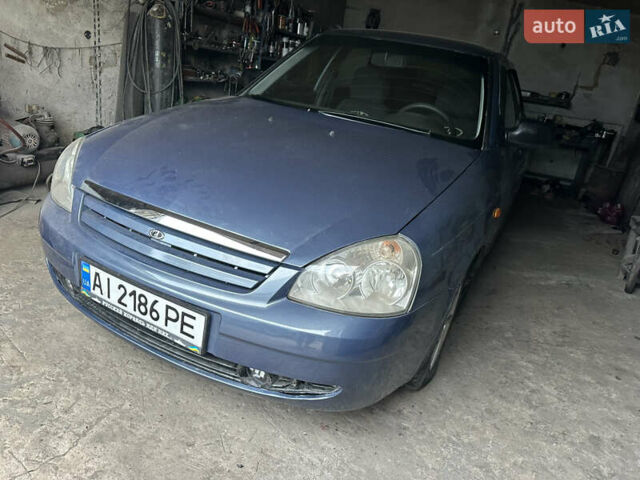 Синий ВАЗ 2170 Priora, объемом двигателя 1.6 л и пробегом 228 тыс. км за 1800 $, фото 1 на Automoto.ua