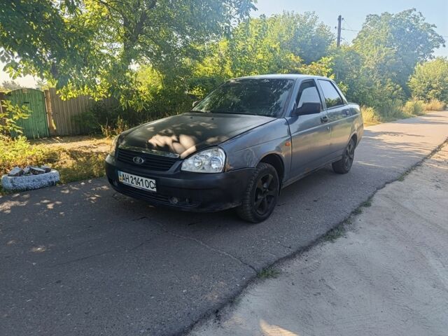 Синий ВАЗ 2170 Priora, объемом двигателя 1.6 л и пробегом 355 тыс. км за 1053 $, фото 1 на Automoto.ua