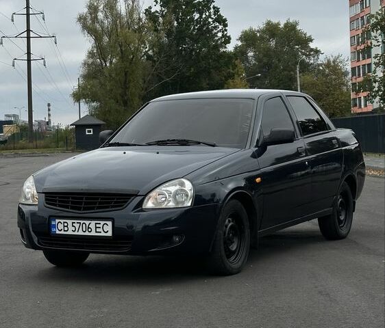 Синий ВАЗ 2170 Priora, объемом двигателя 1.6 л и пробегом 160 тыс. км за 2350 $, фото 1 на Automoto.ua