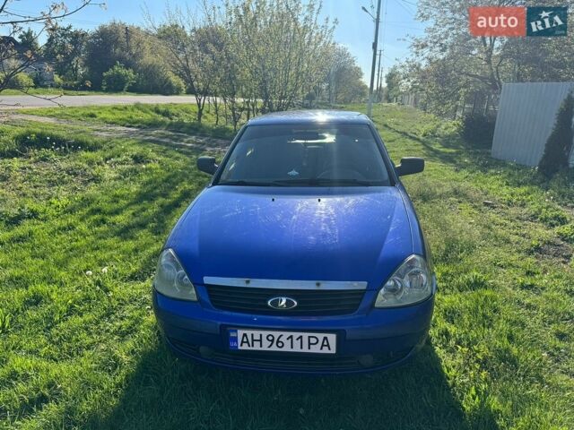 Синий ВАЗ 2170 Priora, объемом двигателя 1.6 л и пробегом 185 тыс. км за 2500 $, фото 1 на Automoto.ua