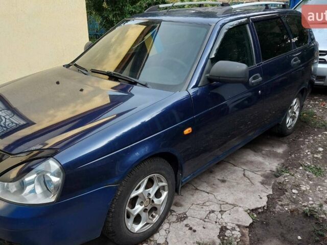 Синий ВАЗ 2170 Priora, объемом двигателя 1.6 л и пробегом 190 тыс. км за 3000 $, фото 1 на Automoto.ua