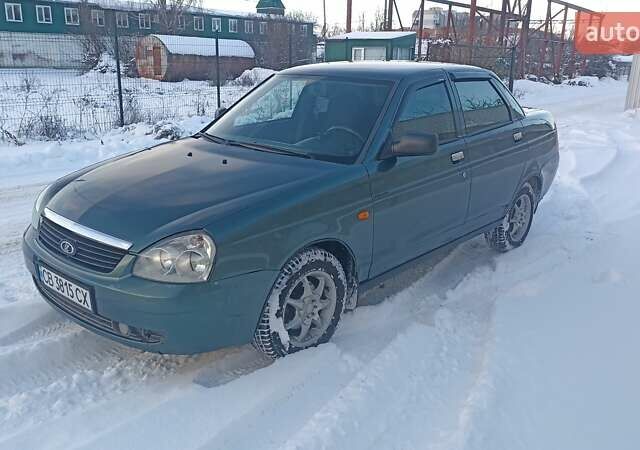 Зелений ВАЗ 2170 Priora, об'ємом двигуна 1.6 л та пробігом 225 тис. км за 2500 $, фото 1 на Automoto.ua