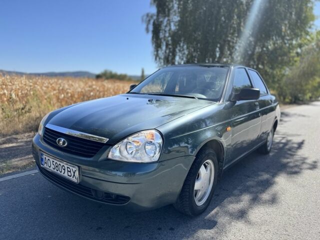 Зеленый ВАЗ 2170 Priora, объемом двигателя 1.6 л и пробегом 160 тыс. км за 1949 $, фото 1 на Automoto.ua