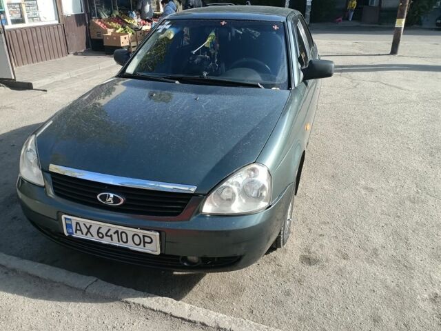 Зеленый ВАЗ 2170 Priora, объемом двигателя 1.6 л и пробегом 160 тыс. км за 2772 $, фото 1 на Automoto.ua