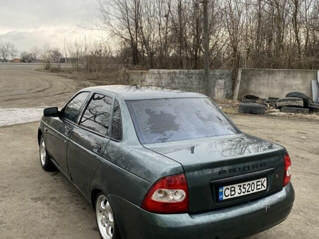 Зеленый ВАЗ 2170 Priora, объемом двигателя 1.6 л и пробегом 200 тыс. км за 1700 $, фото 1 на Automoto.ua