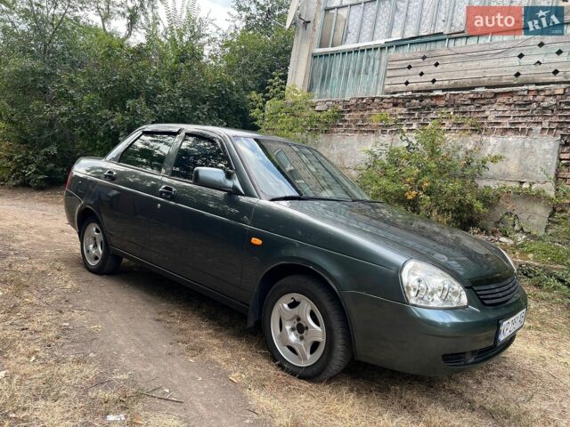 Зеленый ВАЗ 2170 Priora, объемом двигателя 1.6 л и пробегом 196 тыс. км за 3100 $, фото 1 на Automoto.ua