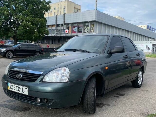 Зеленый ВАЗ 2170 Priora, объемом двигателя 1.6 л и пробегом 130 тыс. км за 2500 $, фото 1 на Automoto.ua