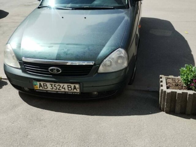 Зеленый ВАЗ 2170 Priora, объемом двигателя 1.6 л и пробегом 270 тыс. км за 2100 $, фото 1 на Automoto.ua