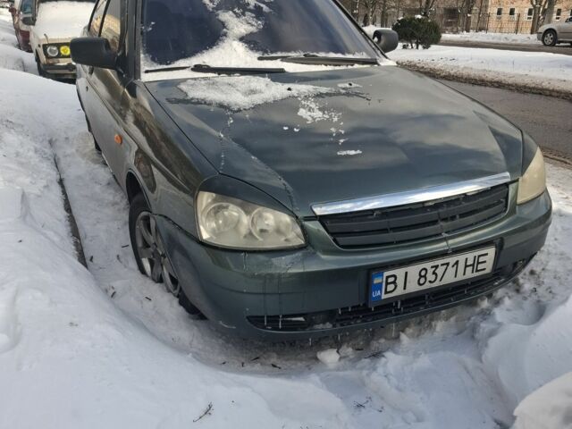 Зелений ВАЗ 2170 Priora, об'ємом двигуна 1.6 л та пробігом 160 тис. км за 1208 $, фото 1 на Automoto.ua